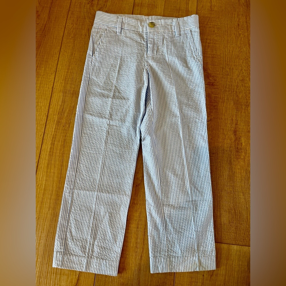 Janie and Jack Seersucker Pants